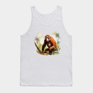 Orangutan Monkey Tank Top